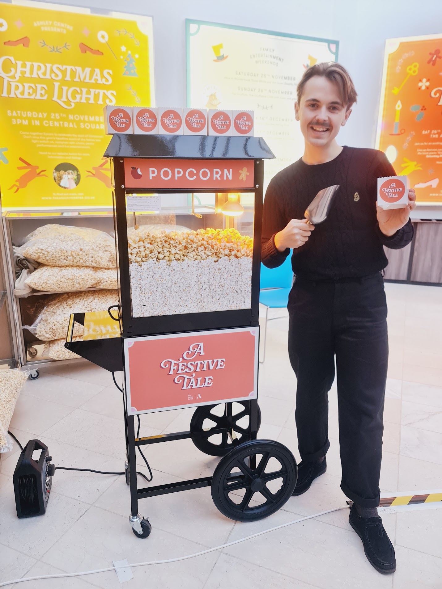 Branded Popcorn Machines, Vintage Popcorn Carts & Branded Popcorn Bags