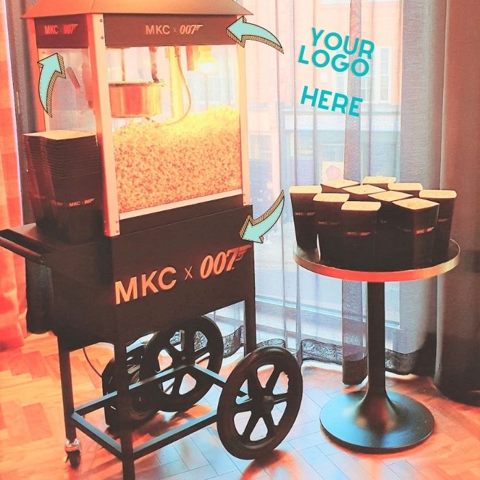 popcorn machine hire